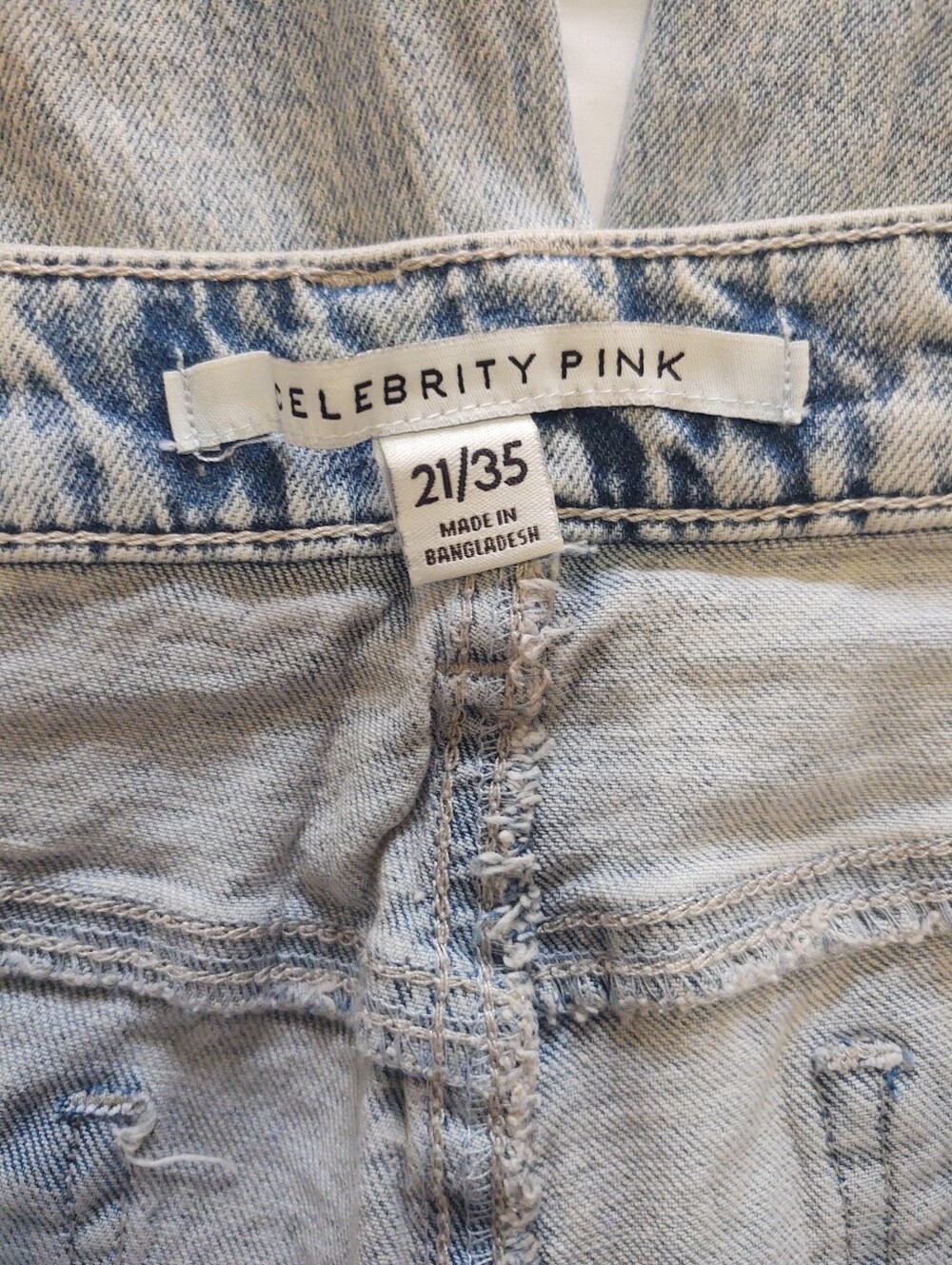 Celebrity Pink Wide Leg Light Wash Jeans | Waist 42 NWT - Picture 7 of 10